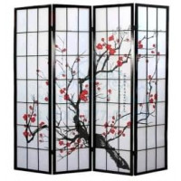 Ширма "Сакура" венге