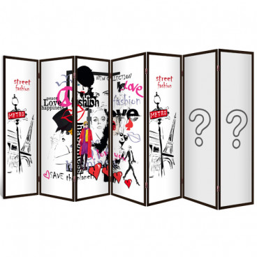 Ширма-перегородка "Рассвет" 7 секций