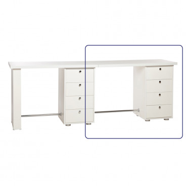 Маникюрный стол "Глория" приставной