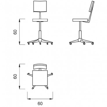 Стул мастера "ONEIDA STREAM"