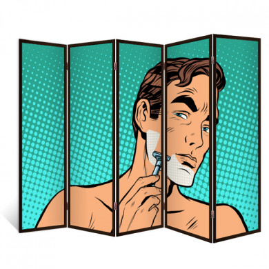 Ширма-перегородка "Ночь" 5 секций