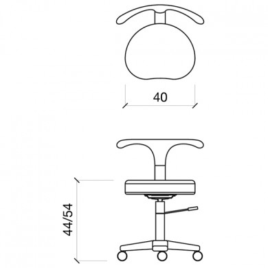 Стул мастера "TUXEDO"