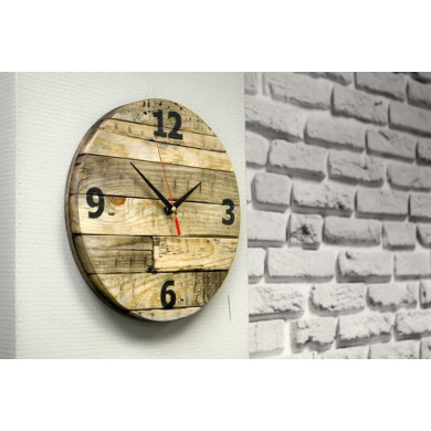 Часы настенные для барбершопа Edmond